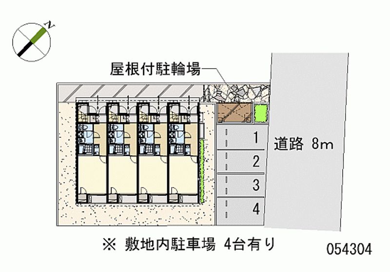 レオネクストエスポワール 月極駐車場