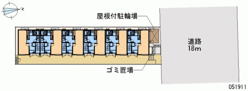 レオネクストあけぼの 区画図