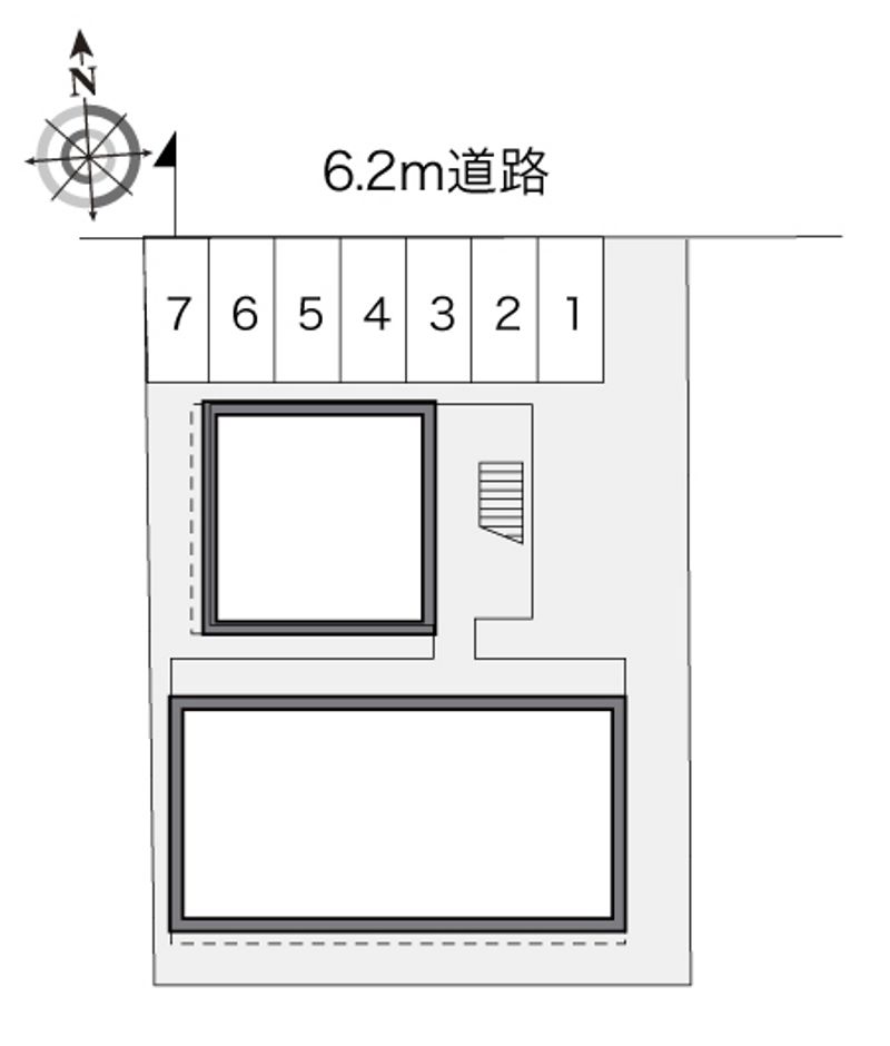 レオパレス青空 配置図