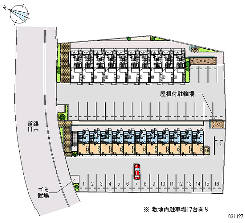 31127月租停车场