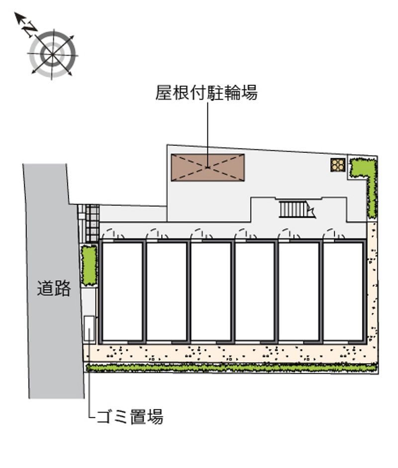 レオパレスアースリー生田 配置図