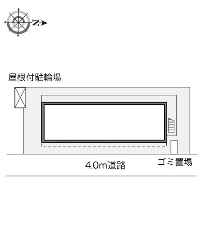 レオパレス壬生 配置図