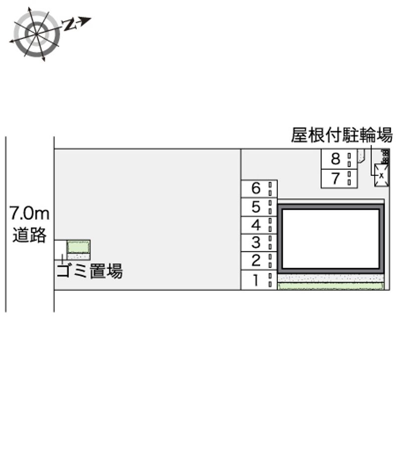 レオネクスト住吉 駐車場