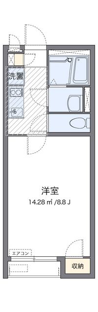 クレイノ蔵 間取り図