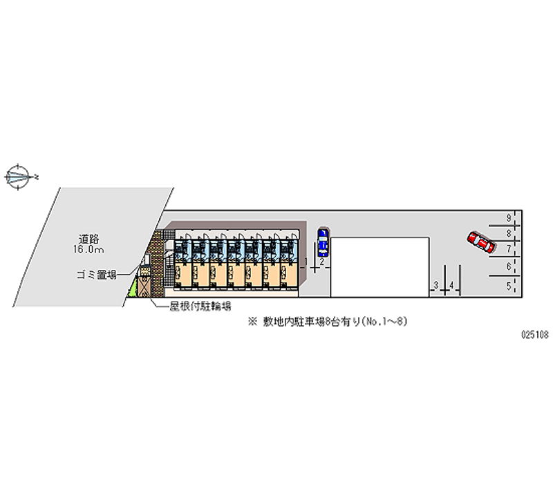 25108月租停車場