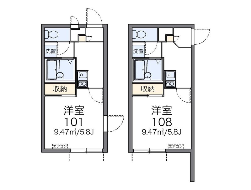 レオパレス本天沼ＥＴ 間取図