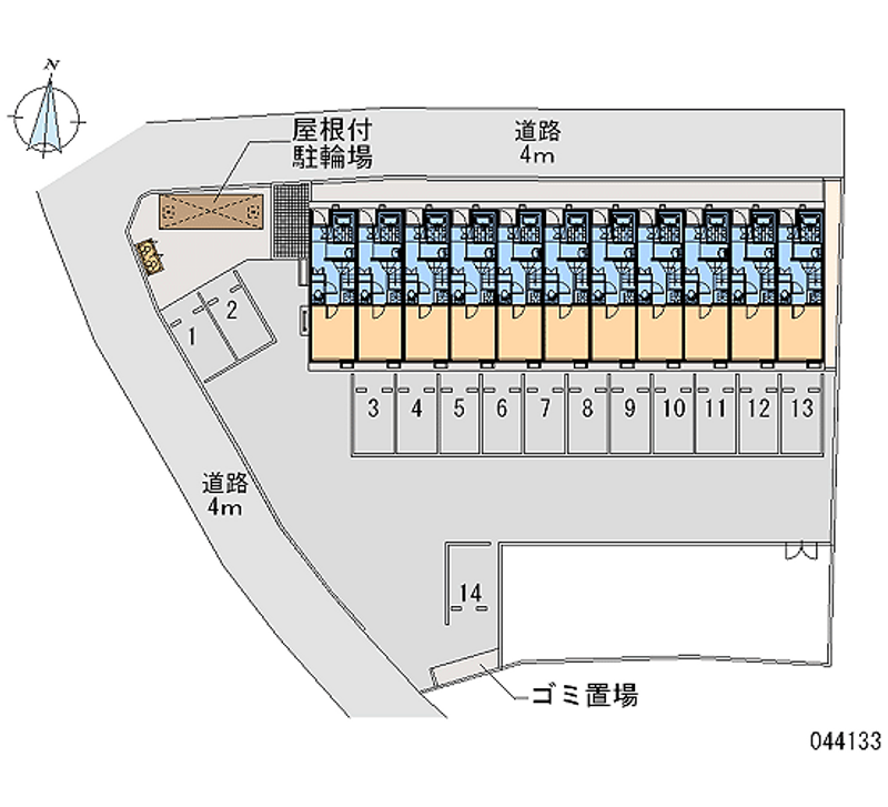 レオネクストボヌールⅡ 月極駐車場