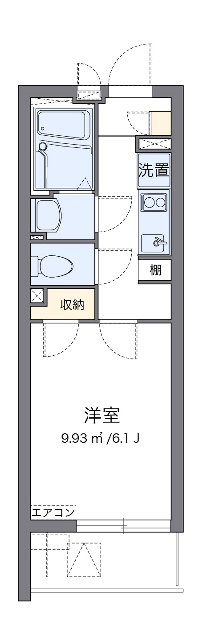 クレイノグリーンメゾン 間取図