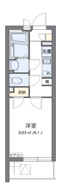 クレイノグリーンメゾン 間取り図