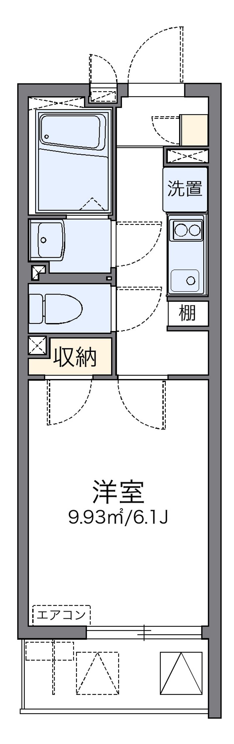 レオネクストラグーザ馬事公苑 間取図