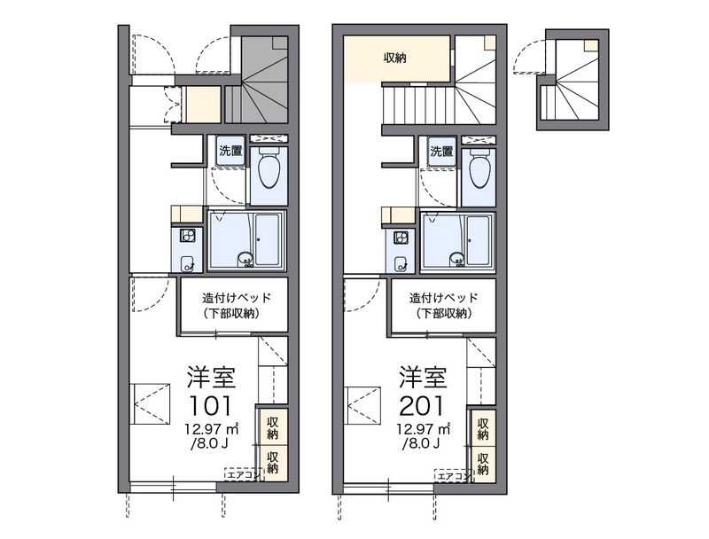 レオパレスそまぎ 間取図