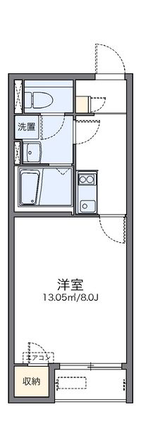 レオネクストエソール 間取り図