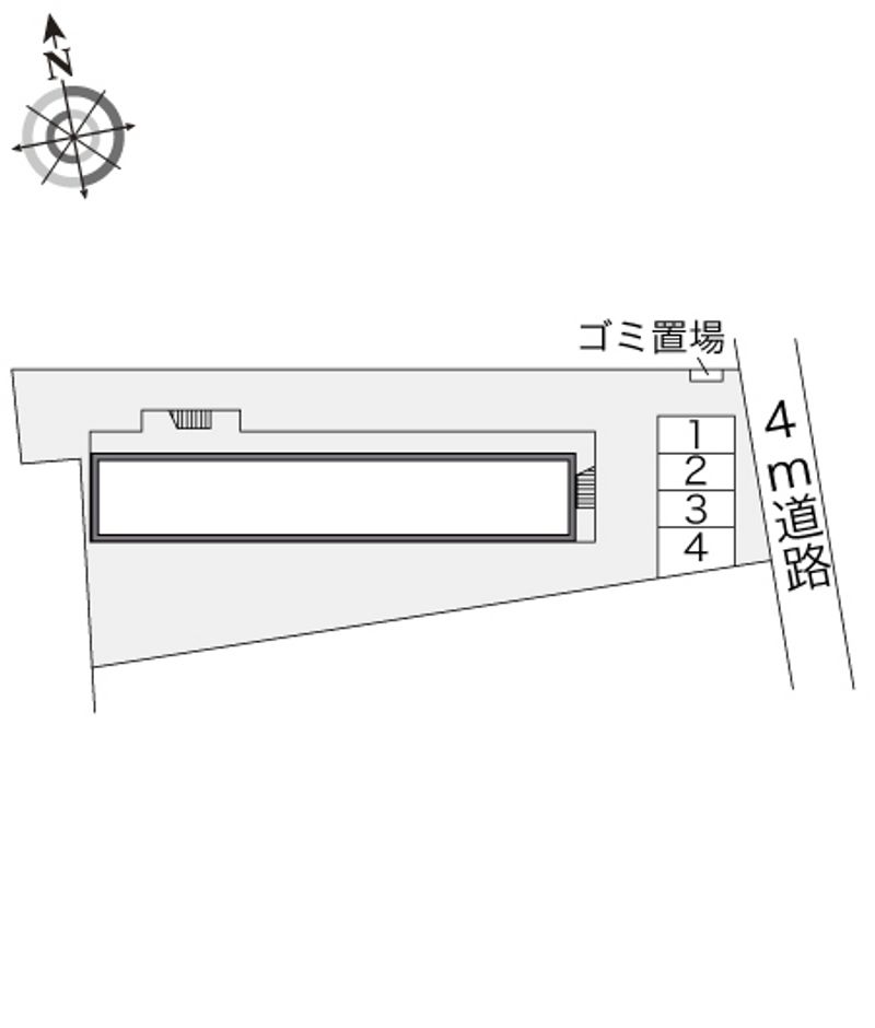 レオパレスｍａｉｓｏｎ　ｈｕｉｔ・ｃｉｎｇ 駐車場