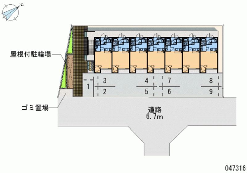 レオネクスト詩季 月極駐車場