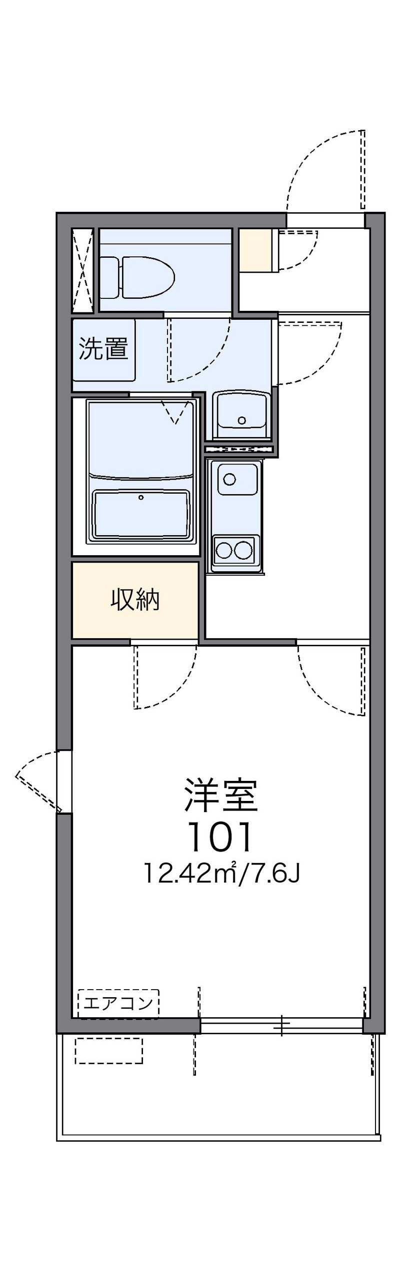 レオネクストリュミエール 間取図