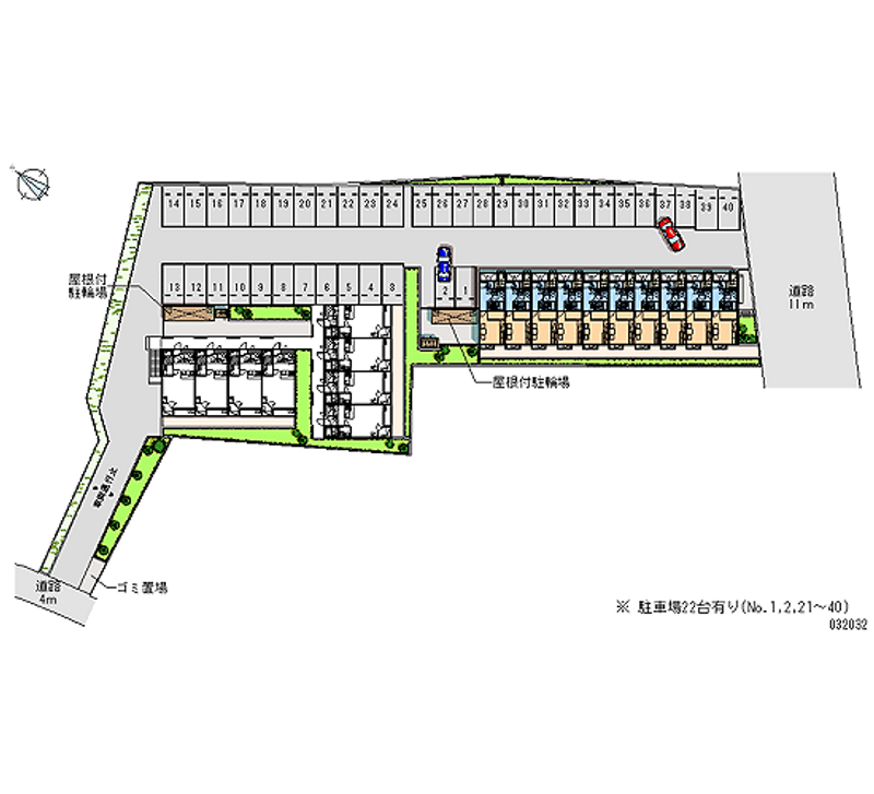 32032月租停車場