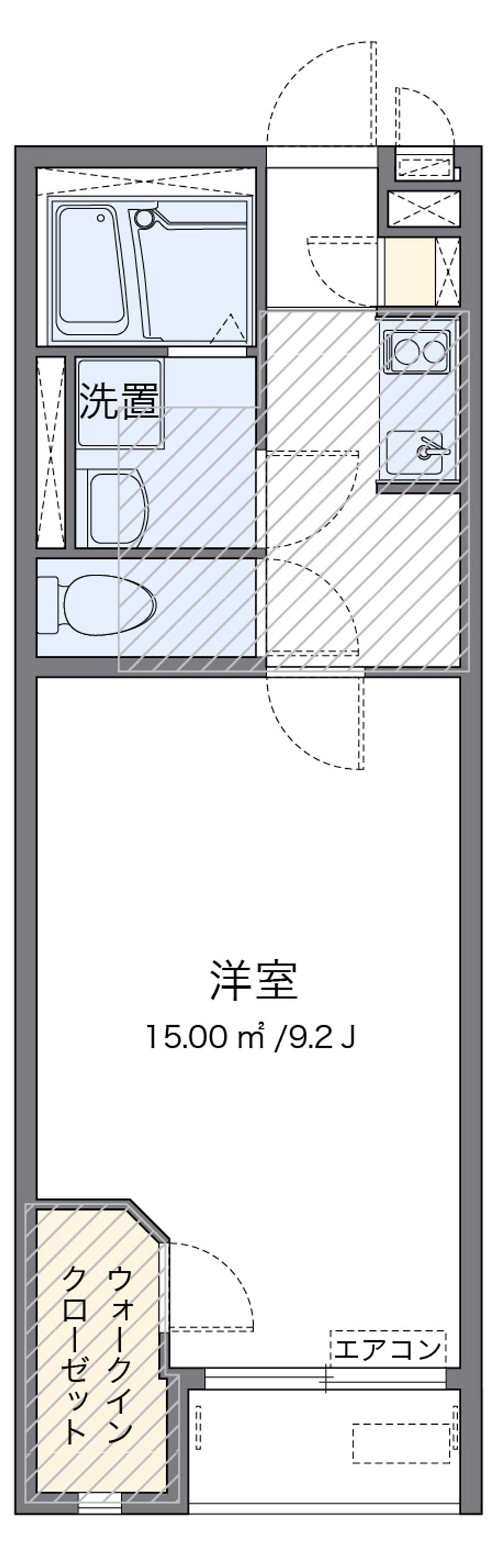 ミランダプレジュールⅡ 間取図