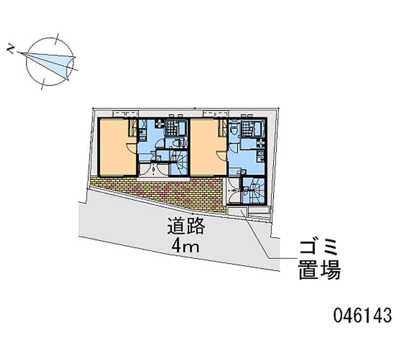 レオネクストオレンジ 区画図