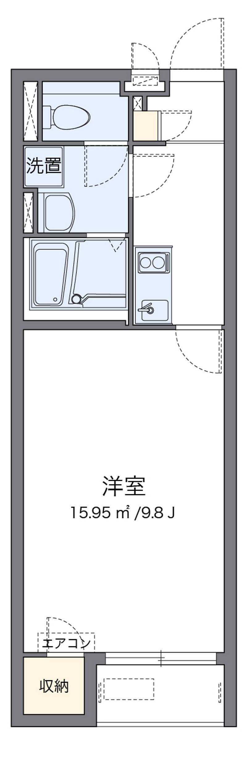 レオネクストスフィア田中 間取図