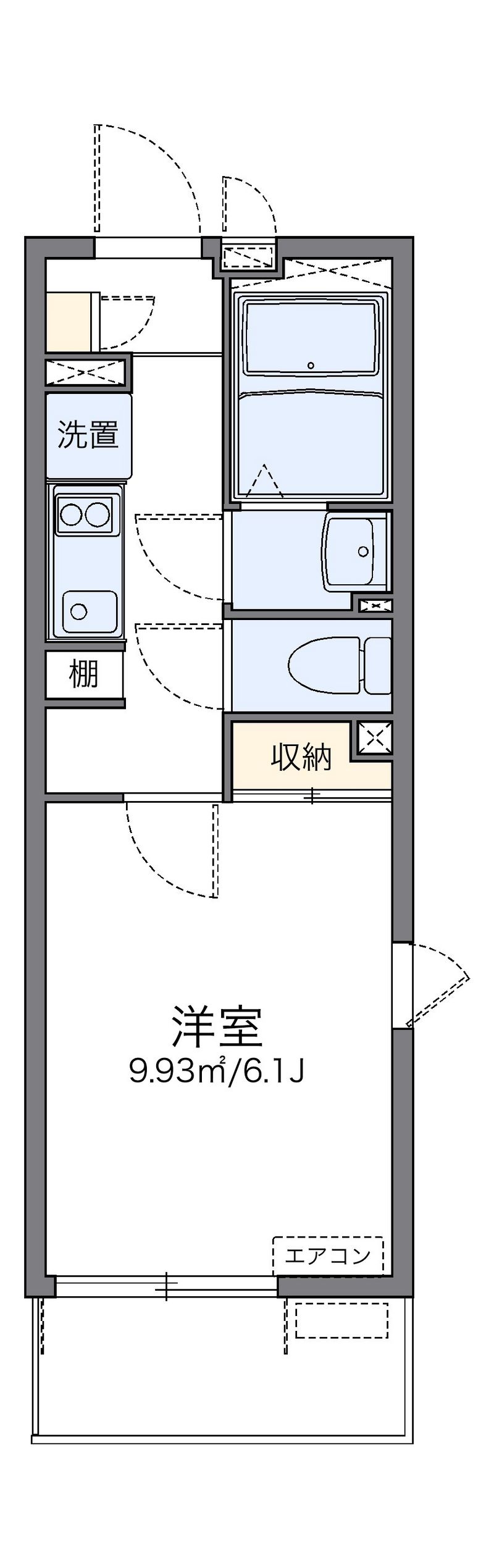 LEONEXT Green Park Toneri 户型图