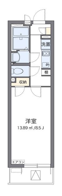 クレイノコンフォール 間取り図