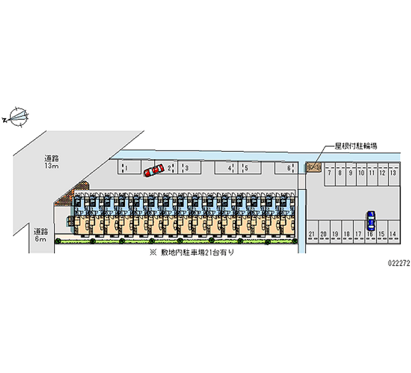 22272 bãi đậu xe hàng tháng