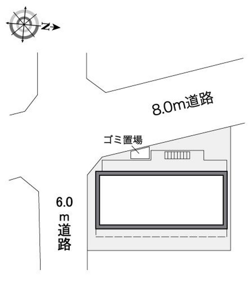 レオパレス大智 配置図