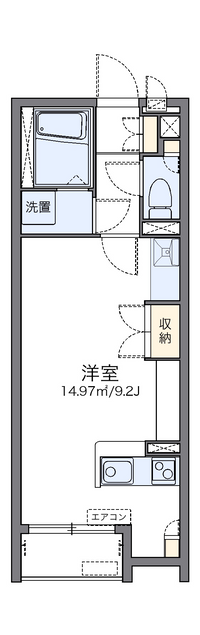 レオネクストサンタ 間取り図