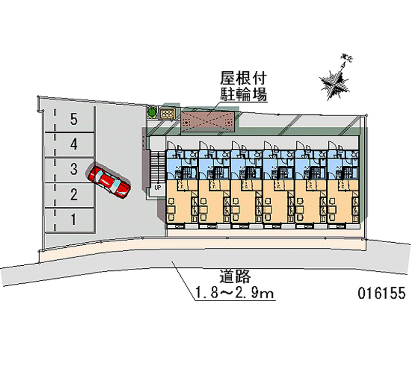 レオパレス信夫ヶ丘 月極駐車場