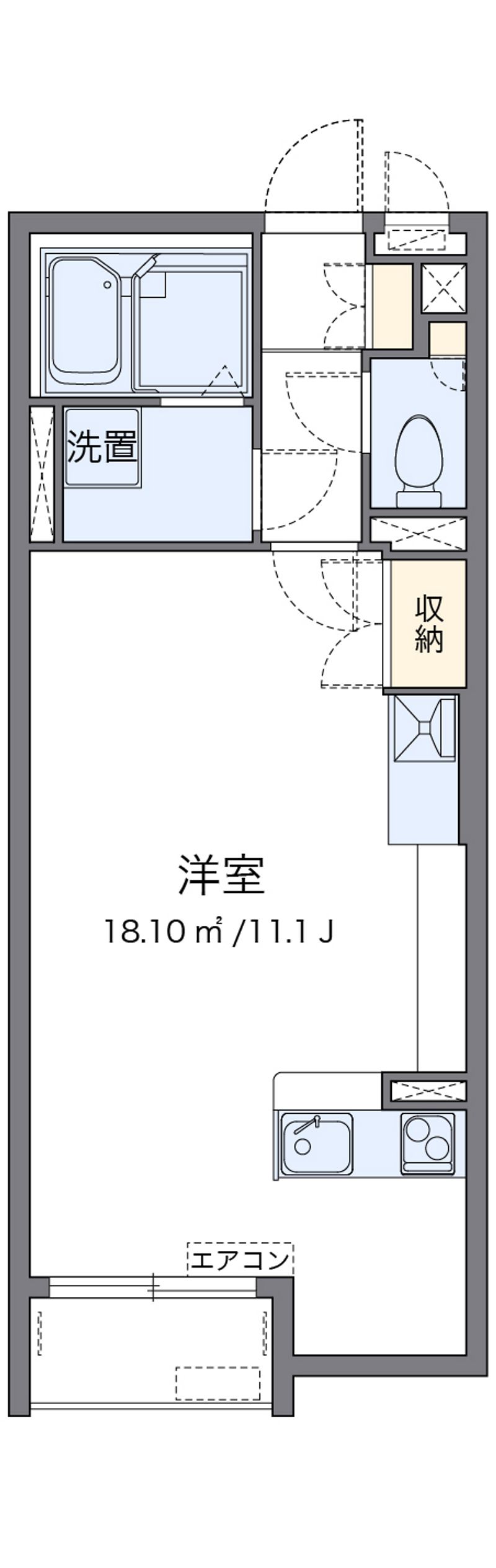 レオネクストオット 間取図