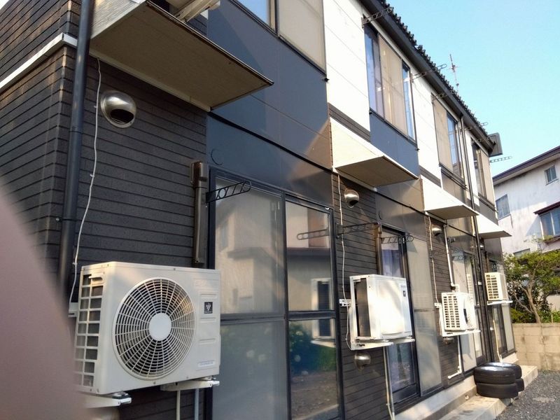 レオパレスサトウ 庭