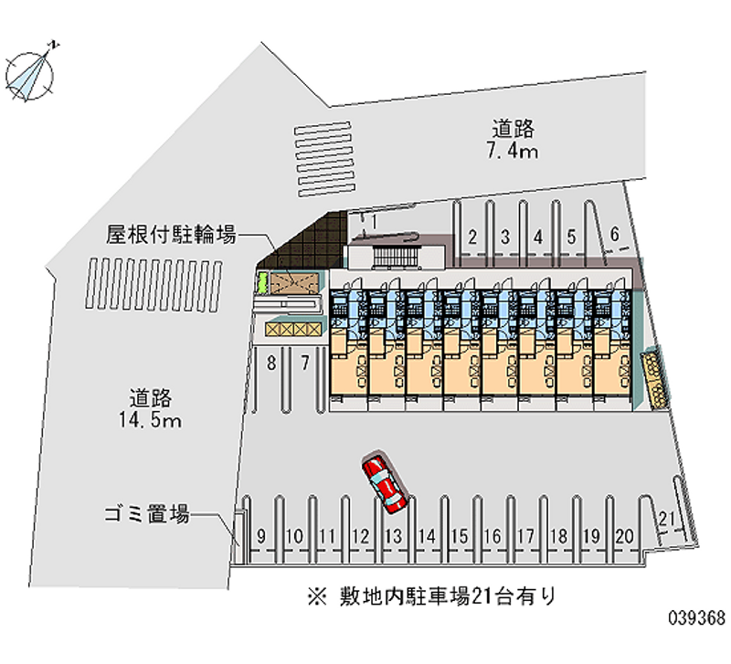 39368 Monthly parking lot