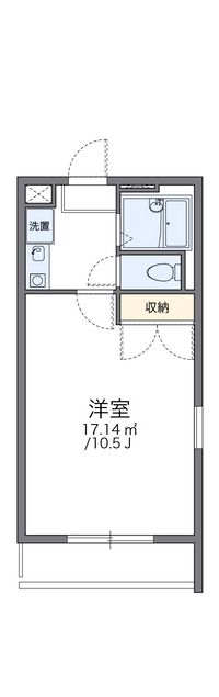 レオパレス三国ヶ丘壱番館 間取り図