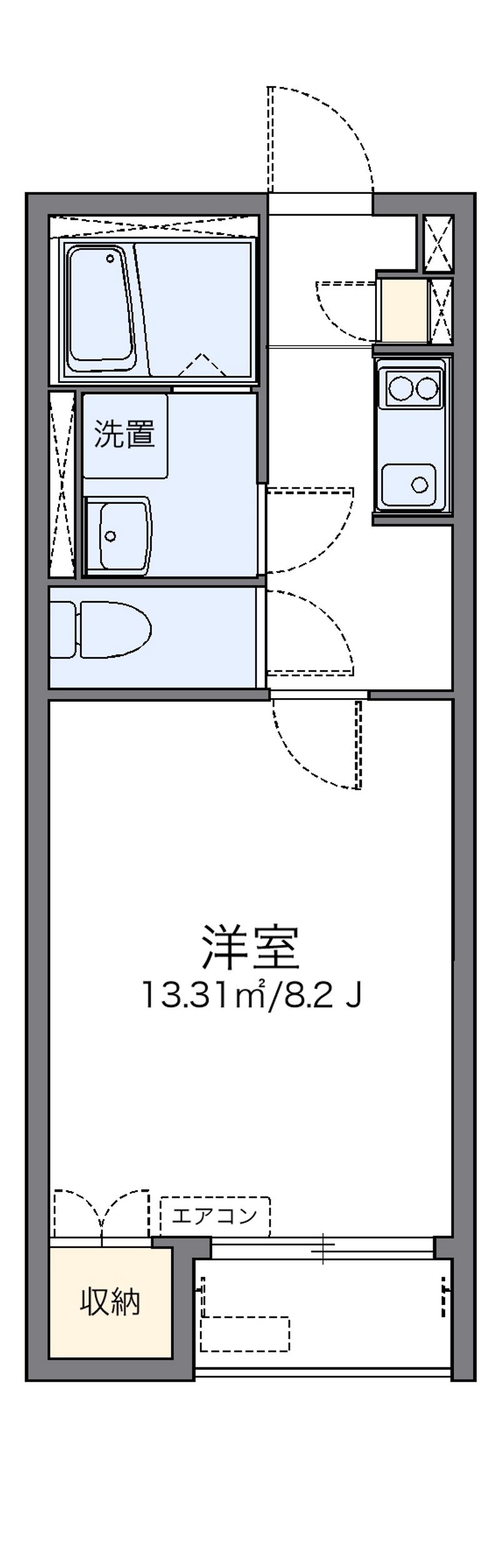 レオネクスト瑠璃 間取図
