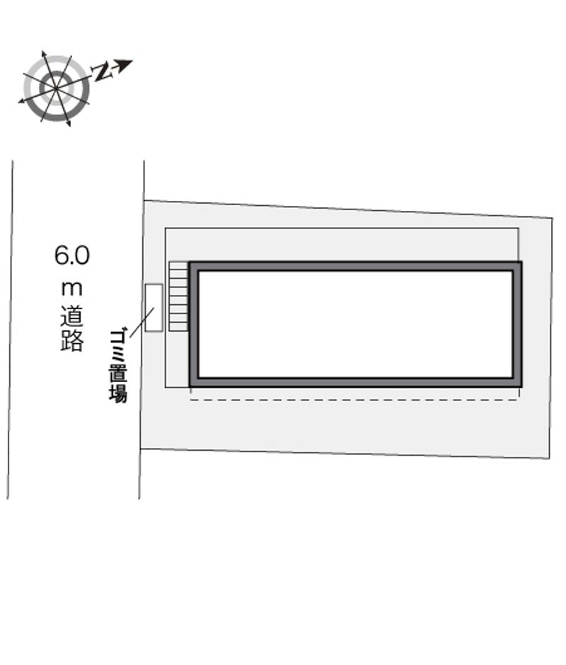 レオパレスプランドール高島 配置図