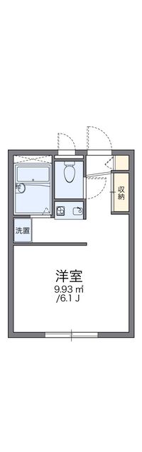 レオパレスオーパス深江橋 間取り図