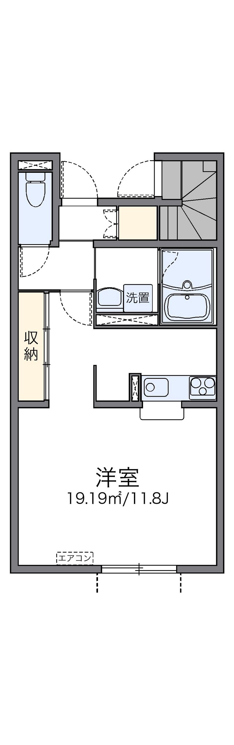 レオネクストアールズコート花畑 間取図