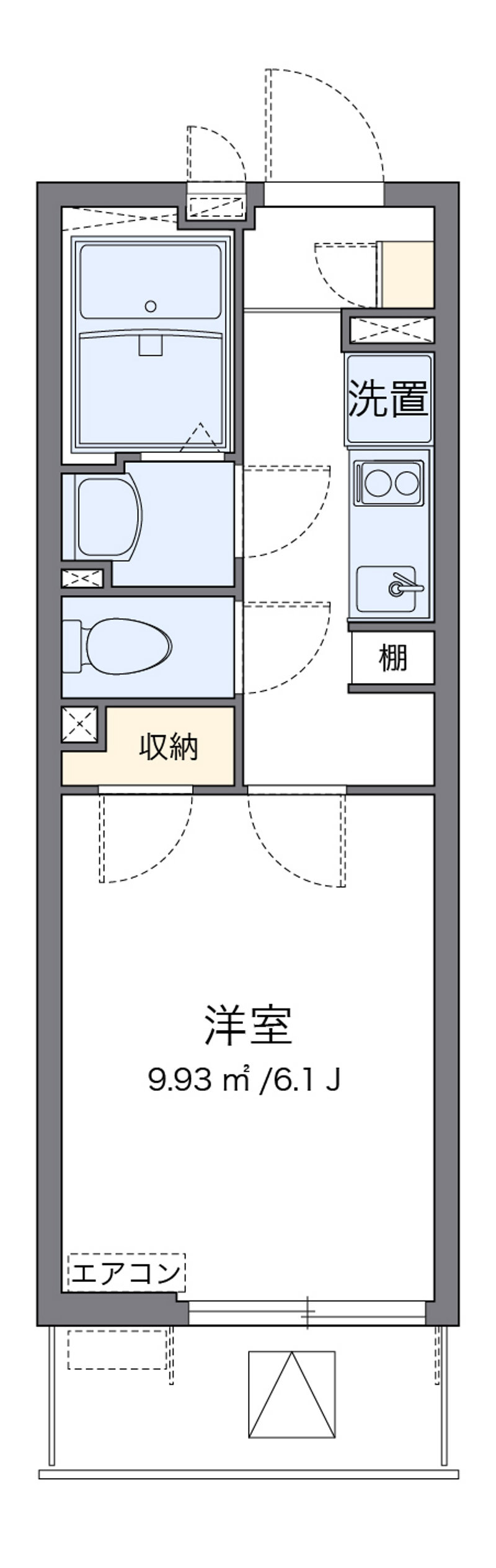 CLEINO Flatmate Sakura Floor plan