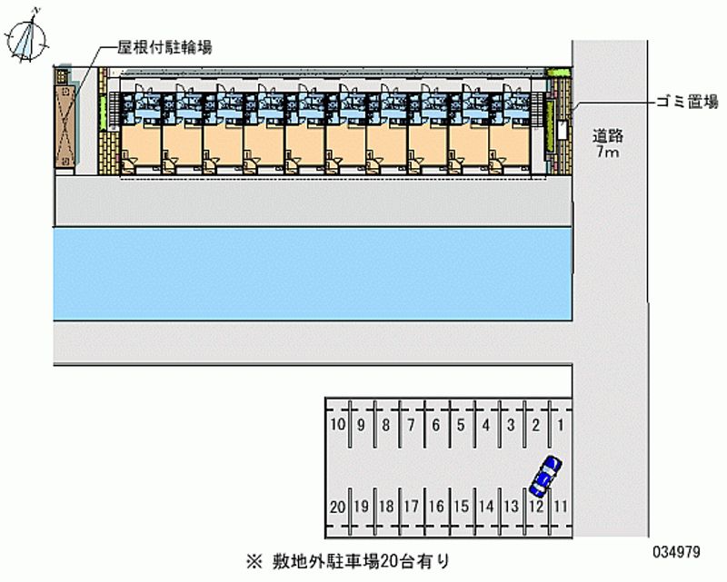 34979月租停车场