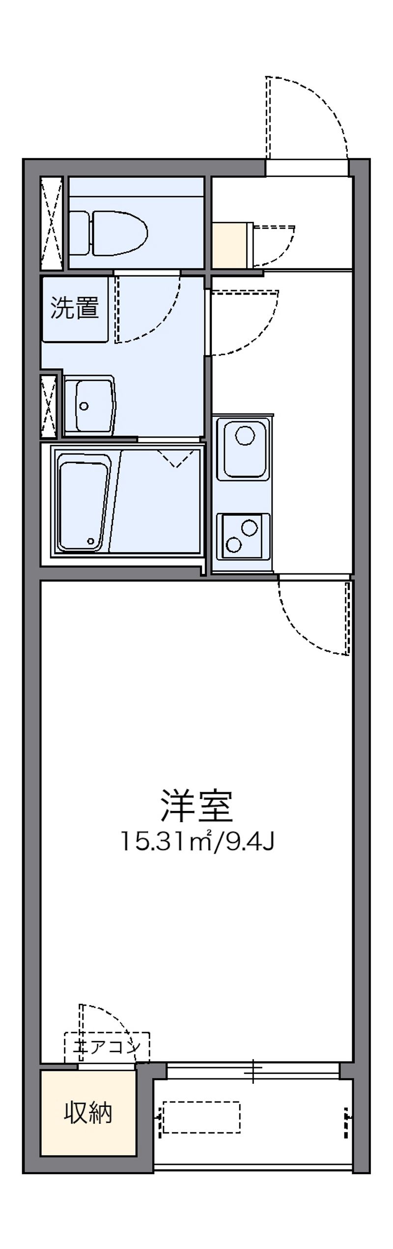 レオネクスト曙 間取図