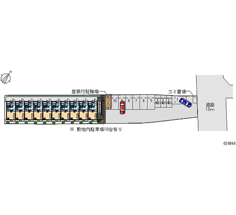 24944月租停车场