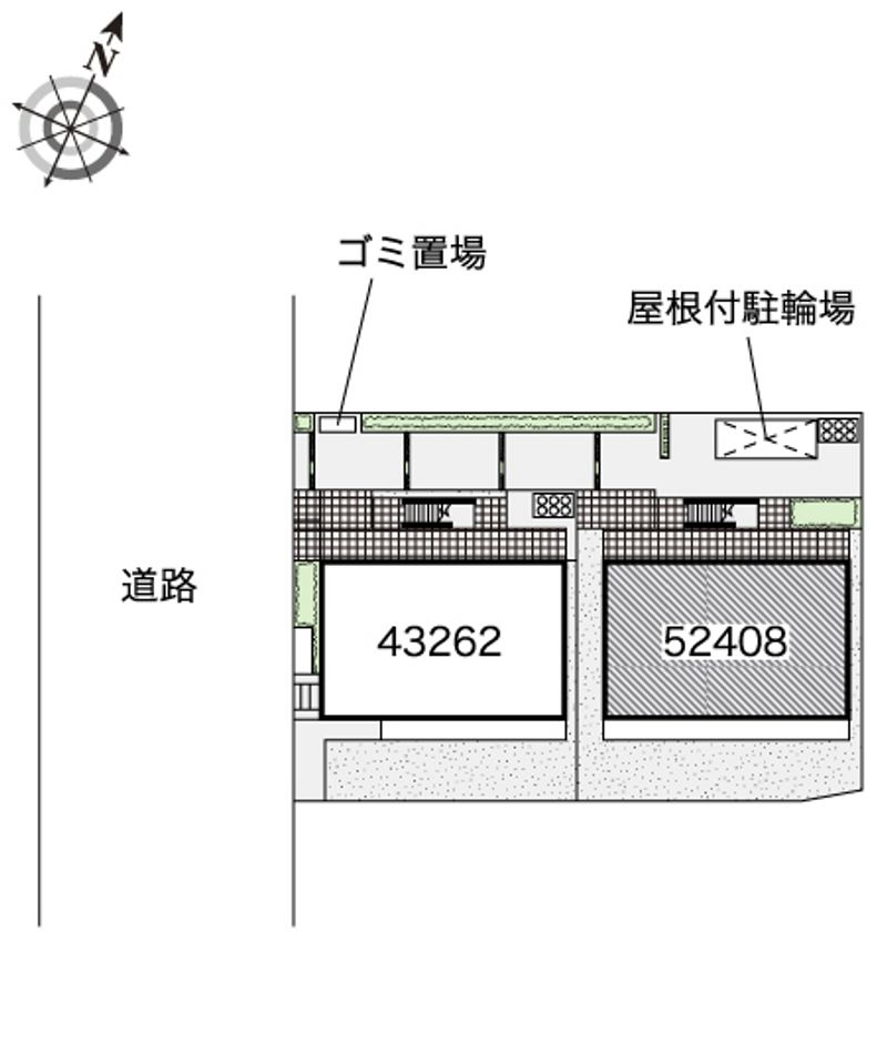 レオネクストドミールＢ 配置図