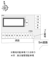 レオパレスサニーハイツ 配置図