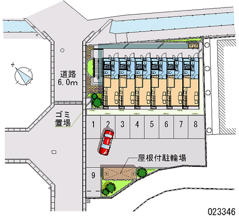 23346月租停車場