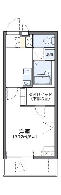 レオパレスＫ 間取り図