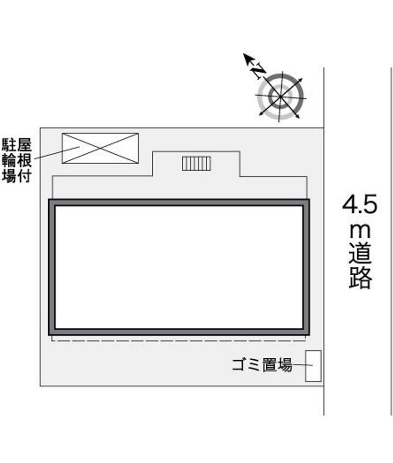 レオパレス庚午中 配置図