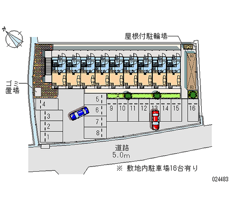 24483 bãi đậu xe hàng tháng