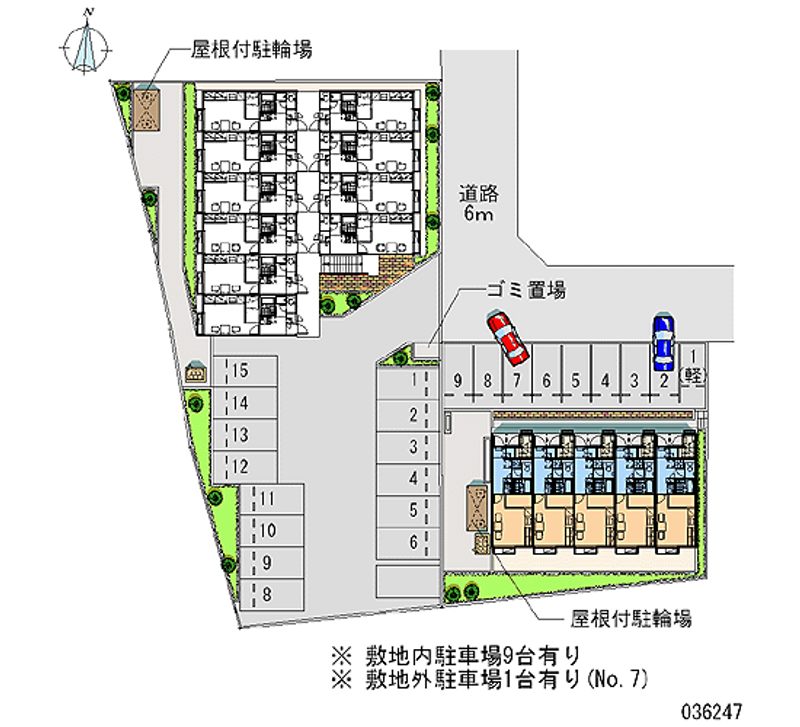 36247月租停車場