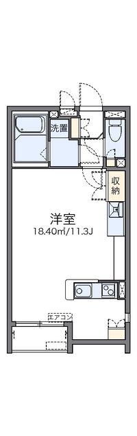 レオネクストラ　メール 間取り図