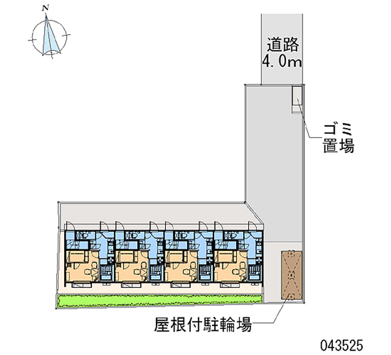 レオパレスエステル 区画図